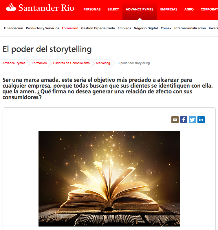 El Poder del Storytelling